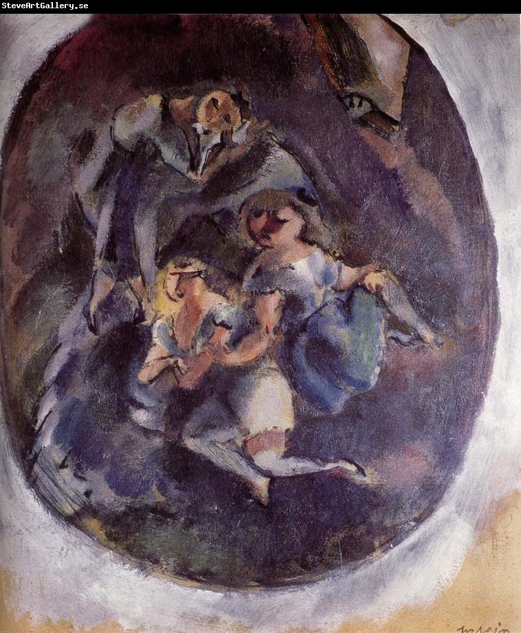 Jules Pascin Three younger girl